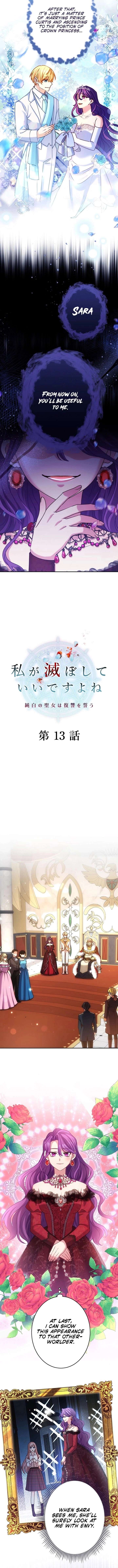 You Don’t Mind If I Destroy This Kingdom, Right? The Pure White Saintess Vows Revenge Chapter 13 - Page 2