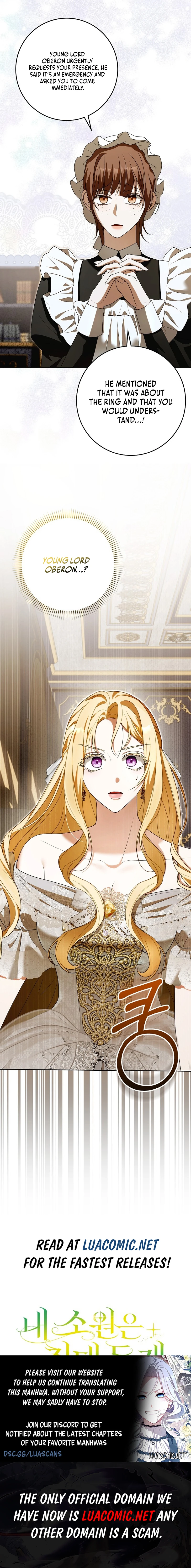 My Wish Is Two Separate Beds Chapter 21 - Page 8