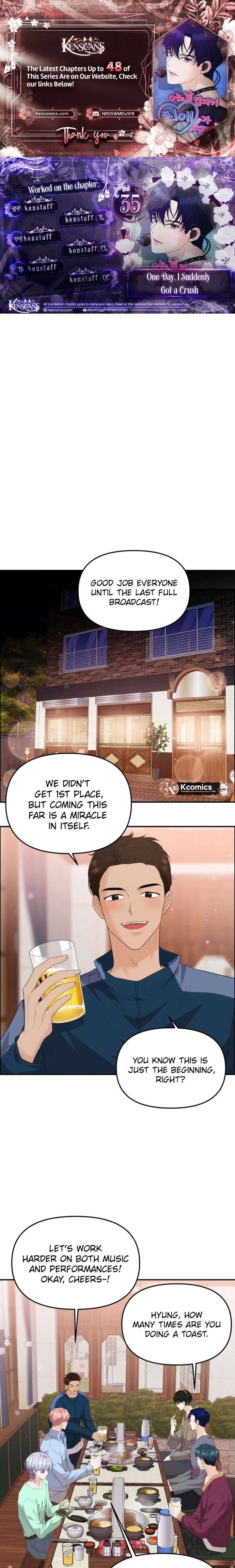 One Day, I Suddenly Got a Crush Chapter 35 - Page 1