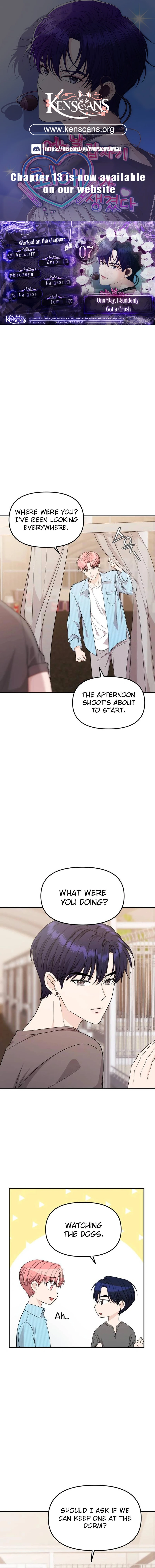 One Day, I Suddenly Got a Crush Chapter 7 - Page 1