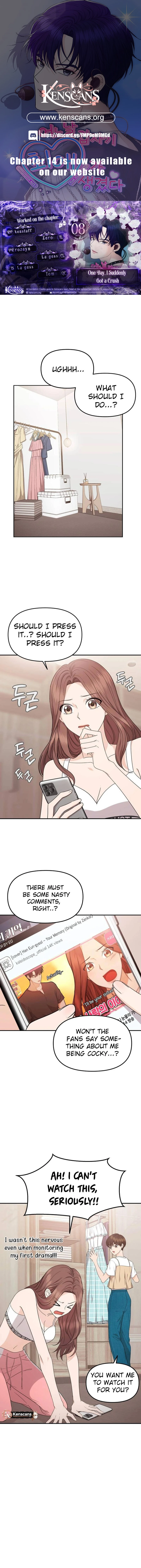 One Day, I Suddenly Got a Crush Chapter 8 - Page 1