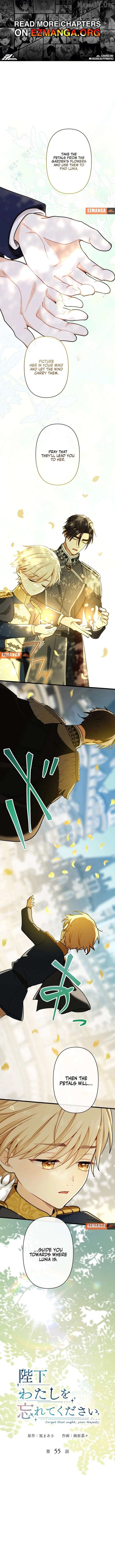 Forget That Night, Your Majesty Chapter 55 - Page 1