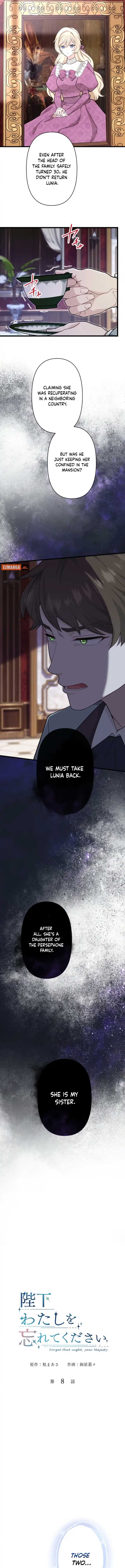 Forget That Night, Your Majesty Chapter 8 - Page 2