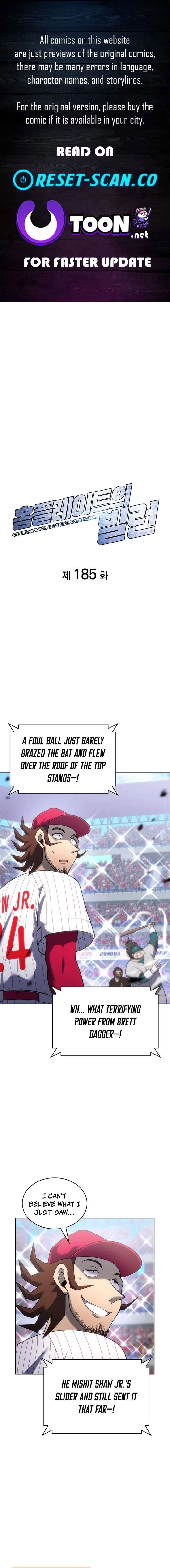 Home Plate Villain Chapter 185 - Page 1