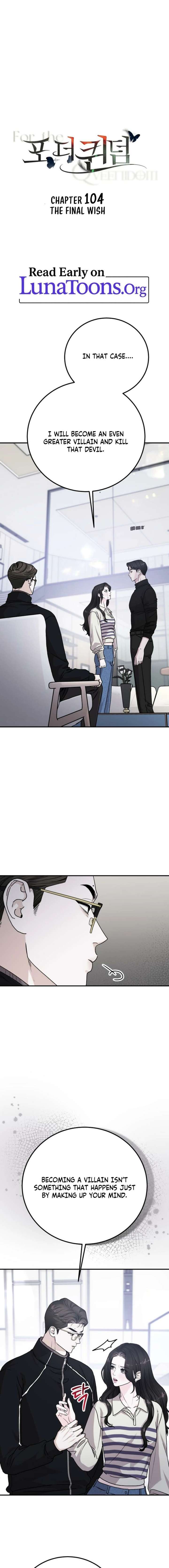 For The Queendom Chapter 104 - Page 1