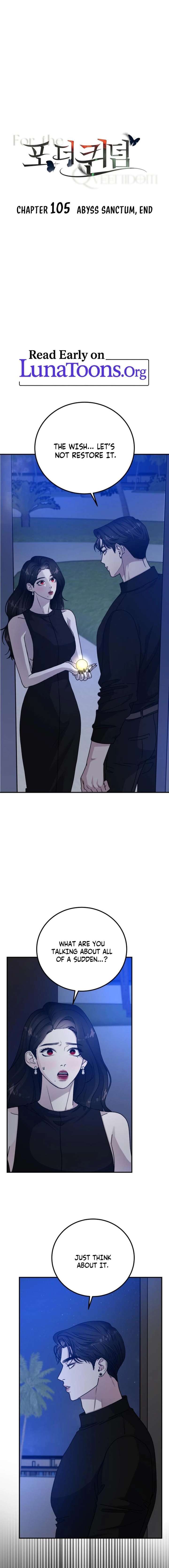 For The Queendom Chapter 105 - Page 1