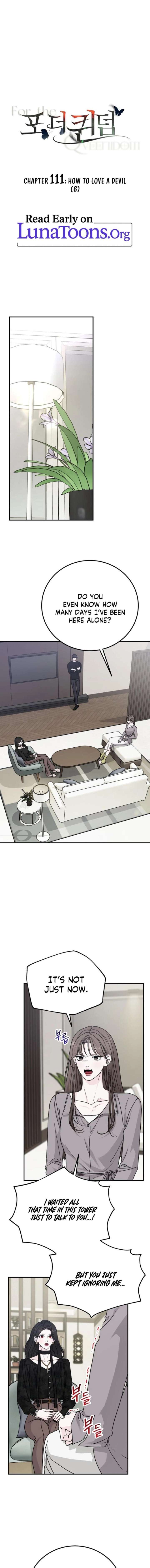 For The Queendom Chapter 111 - Page 1