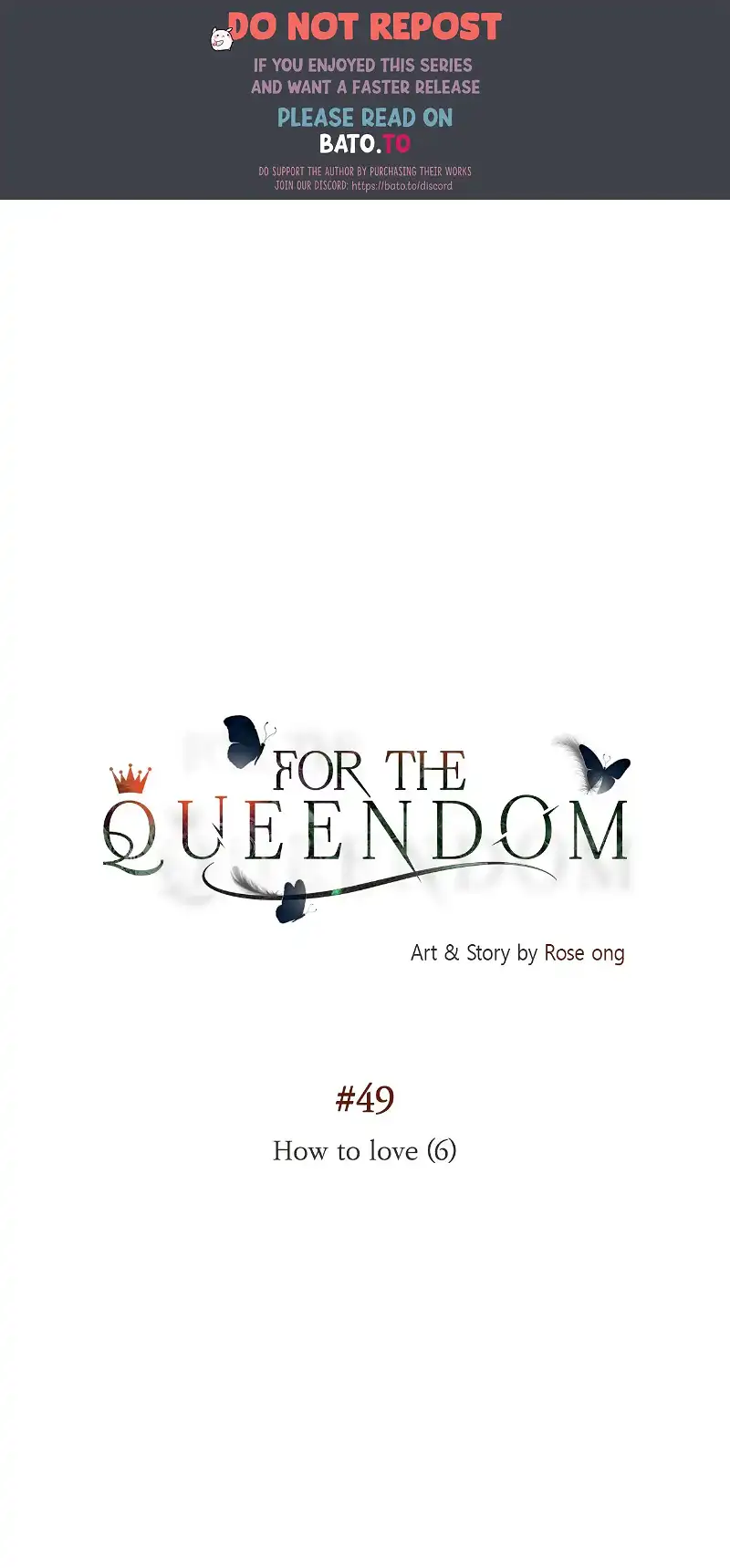 For The Queendom Chapter 49 - Page 1
