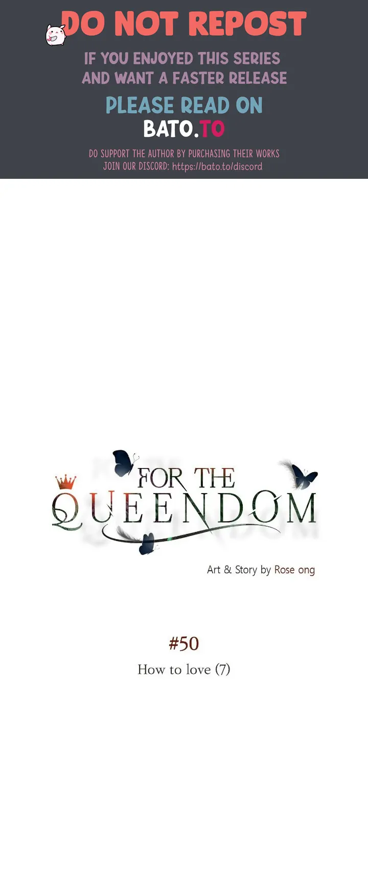 For The Queendom Chapter 50 - Page 1