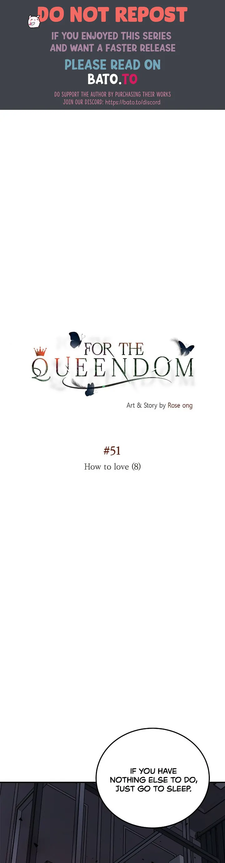 For The Queendom Chapter 51 - Page 1