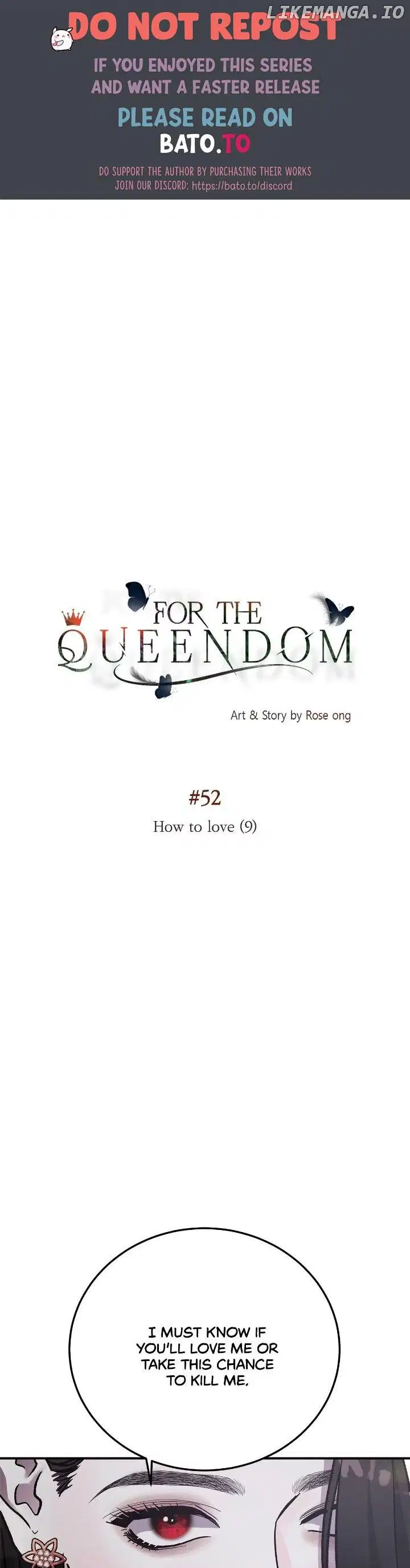 For The Queendom Chapter 52 - Page 1
