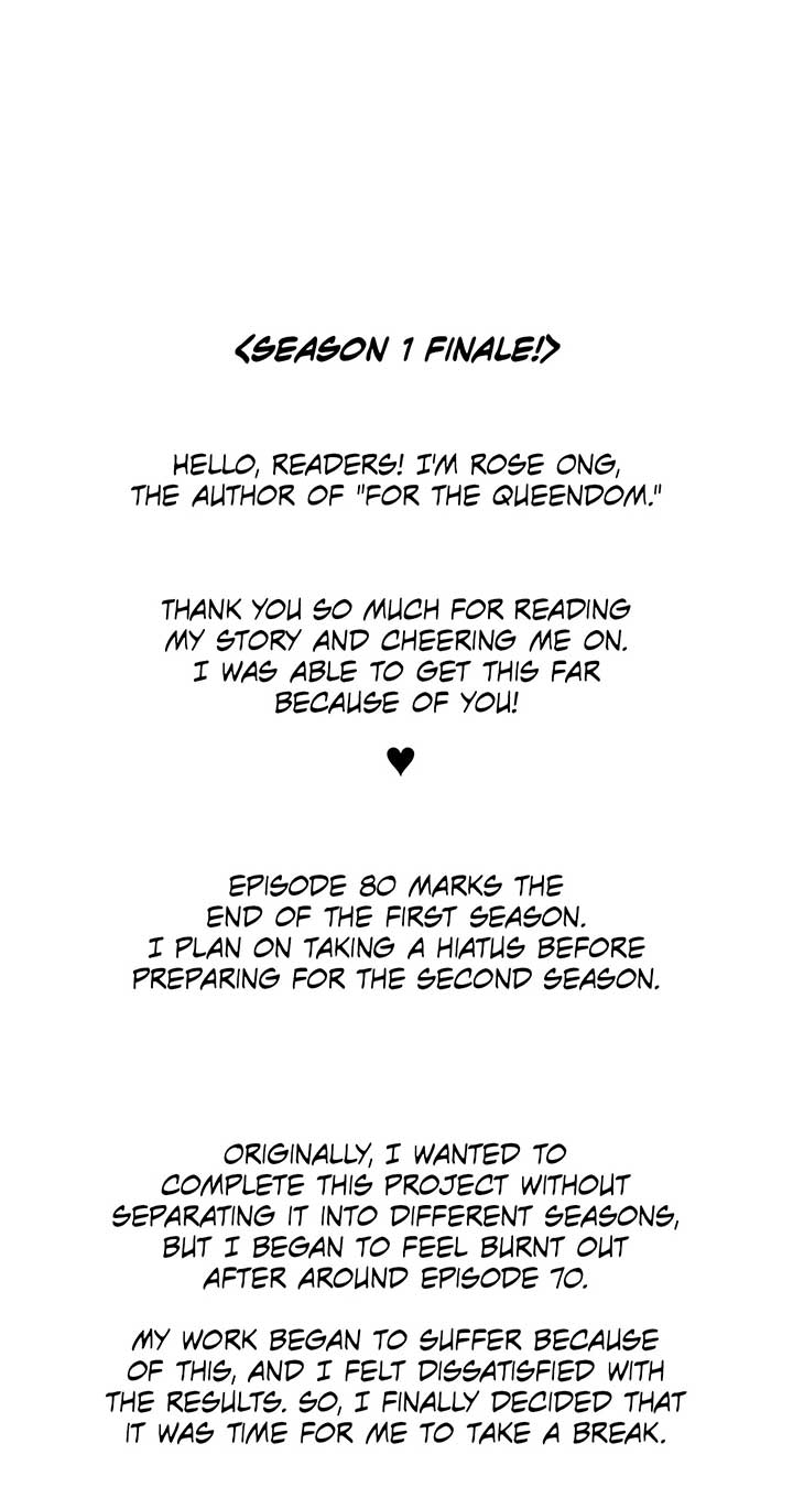 For The Queendom Chapter 80 - Page 96