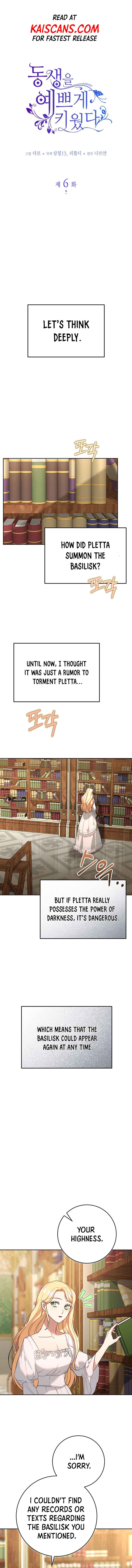 I Raised My Younger Sister Beautifully Chapter 6 - Page 1