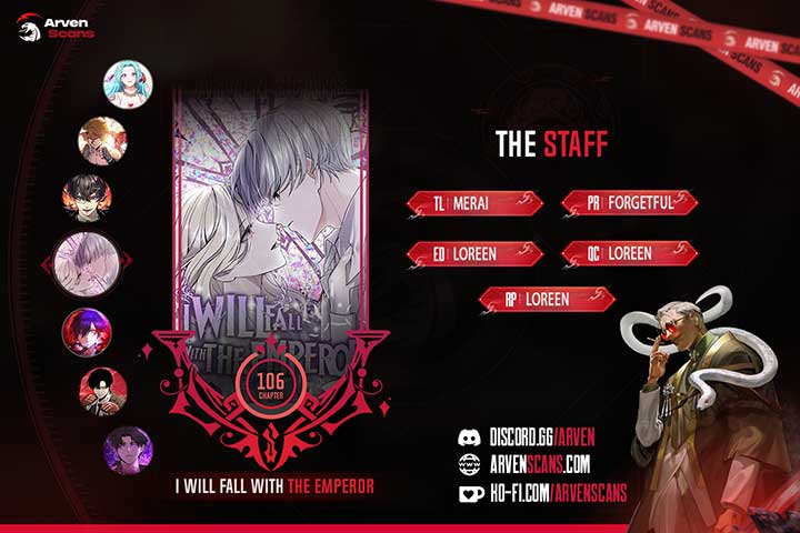 ‏I Will Fall With The Emperor Chapter 106 - Page 1