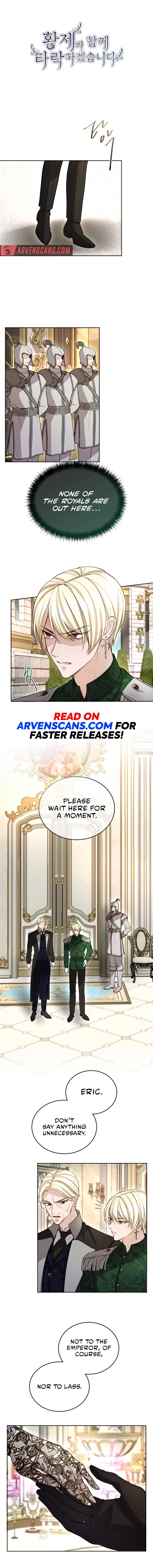 ‏I Will Fall With The Emperor Chapter 109 - Page 3