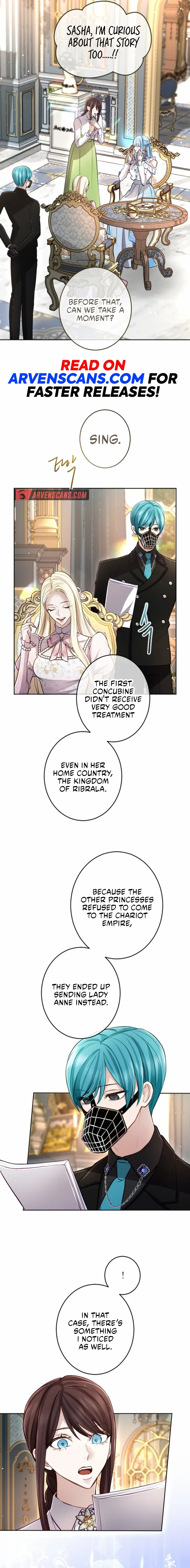 ‏I Will Fall With The Emperor Chapter 113 - Page 5