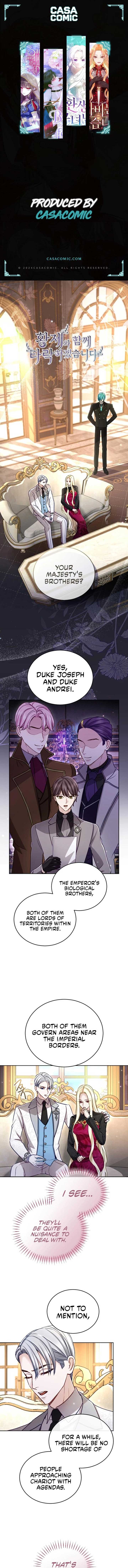 ‏I Will Fall With The Emperor Chapter 120 - Page 1