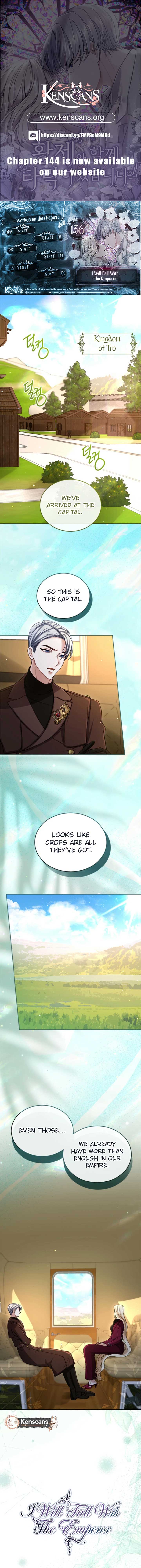 ‏I Will Fall With The Emperor Chapter 136 - Page 1