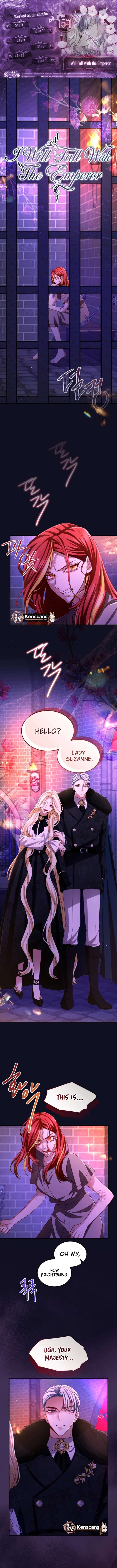 ‏I Will Fall With The Emperor Chapter 154 - Page 1