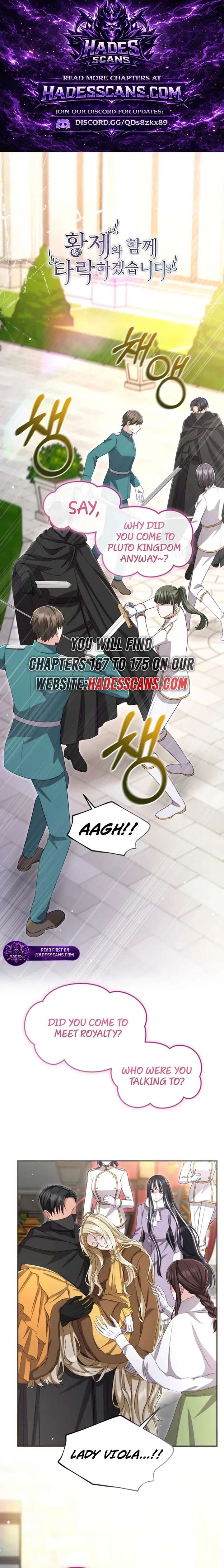 ‏I Will Fall With The Emperor Chapter 170 - Page 1