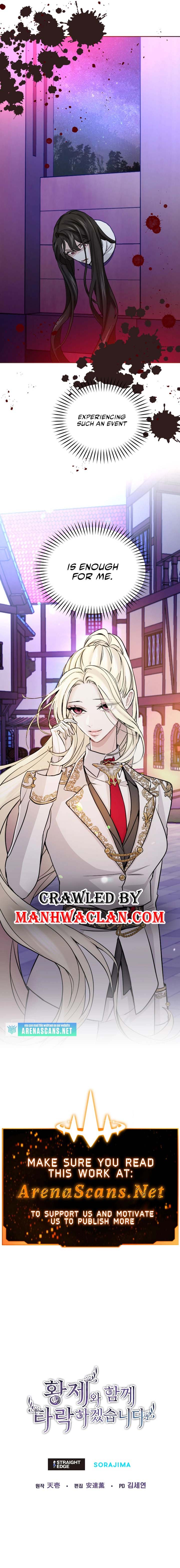 ‏I Will Fall With The Emperor Chapter 52 - Page 8