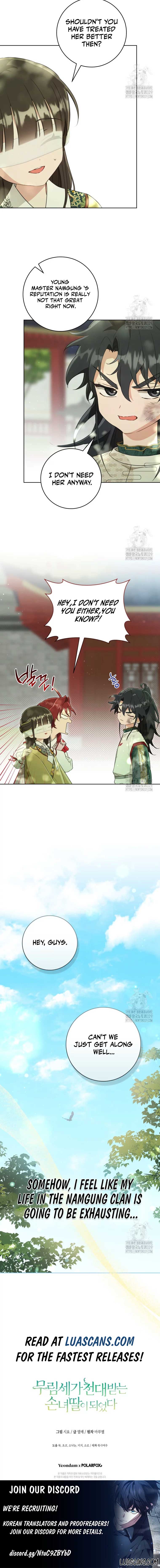 I became the Despised Granddaughter of the Powerful Martial Arts Family Chapter 52 - Page 13