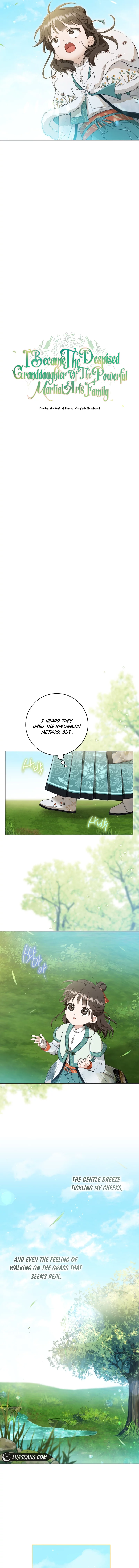 I became the Despised Granddaughter of the Powerful Martial Arts Family Chapter 56 - Page 2