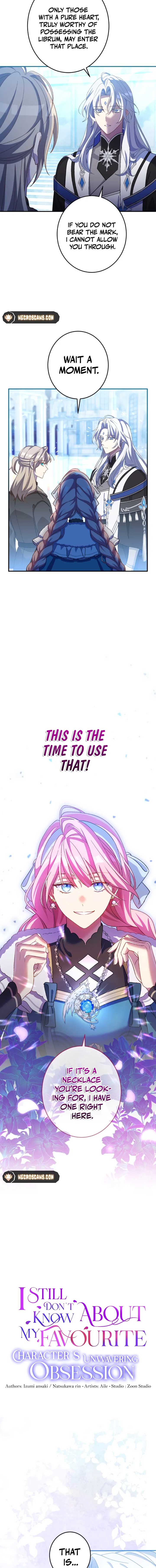 I Still Don’t Know About My Favourite Character’s Unwavering Obsession Chapter 25 - Page 4