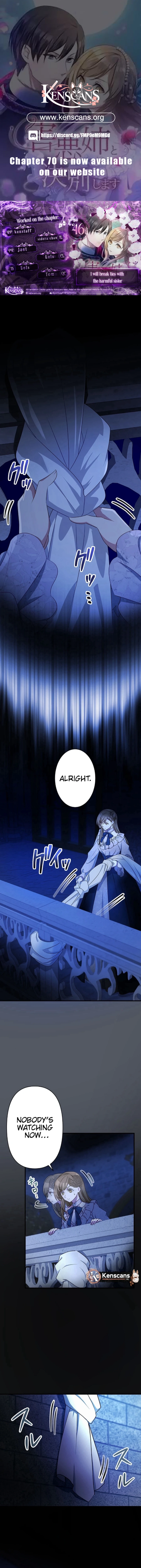 I will break ties with the harmful sister Chapter 46 - Page 1