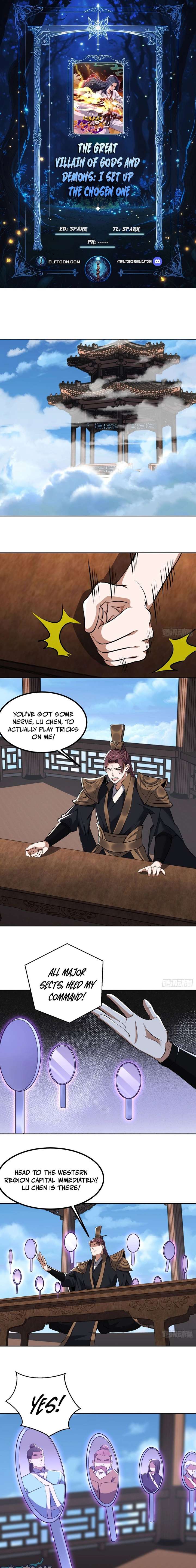 The Great Villain of Gods and Demons: I Set Up the Chosen One Chapter 19 - Page 1