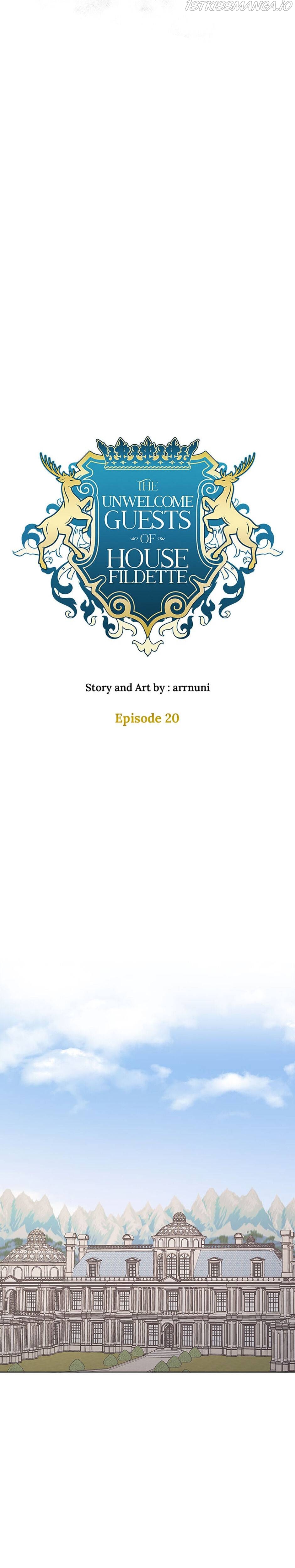 The Unwelcome Guests of House Fildette Chapter 20 - Page 22