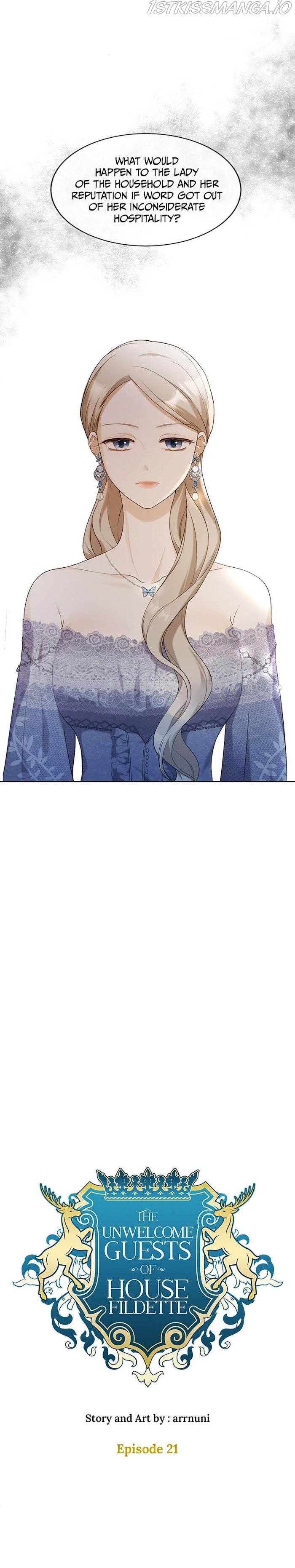 The Unwelcome Guests of House Fildette Chapter 21 - Page 8