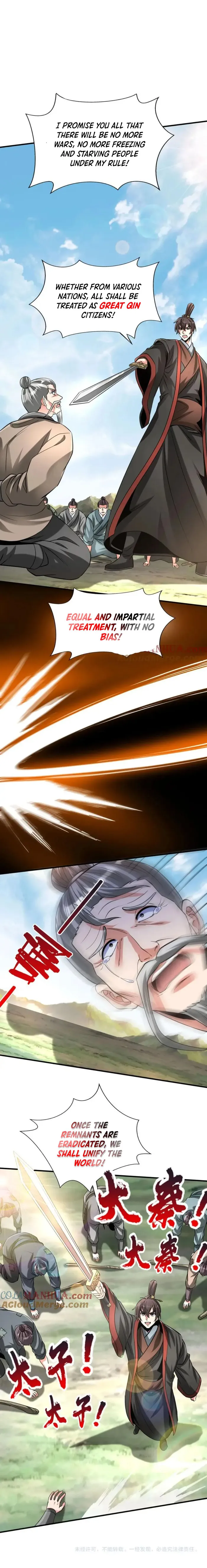 The Son Of The First Emperor Kills Enemies And Becomes A God Chapter 114 - Page 55