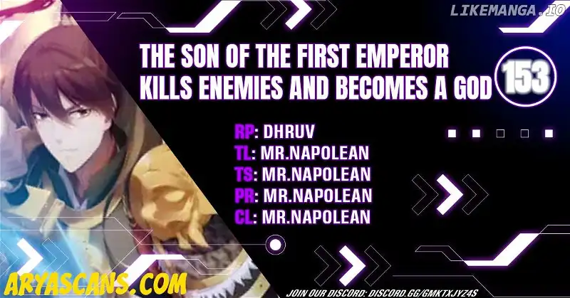The Son Of The First Emperor Kills Enemies And Becomes A God Chapter 153 - Page 1