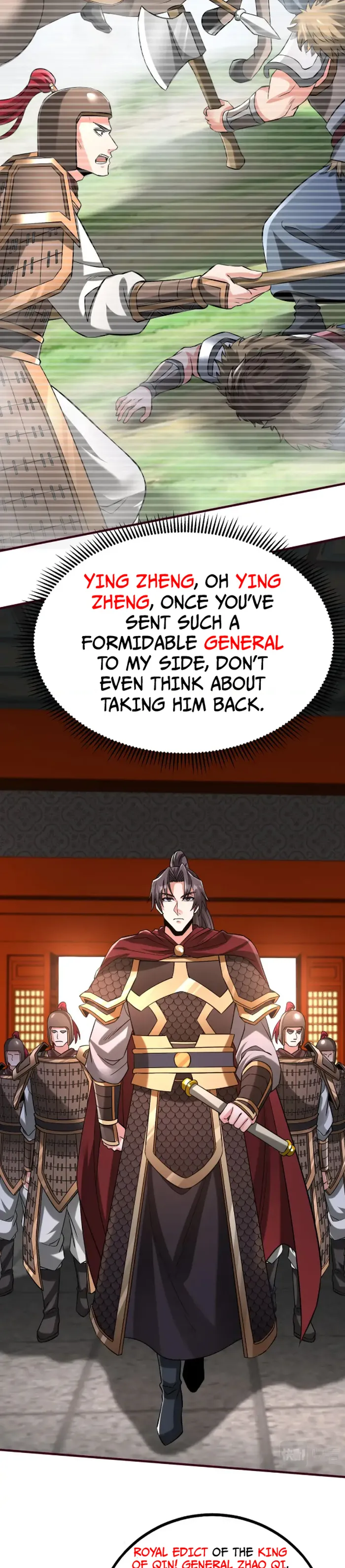 The Son Of The First Emperor Kills Enemies And Becomes A God Chapter 43 - Page 11