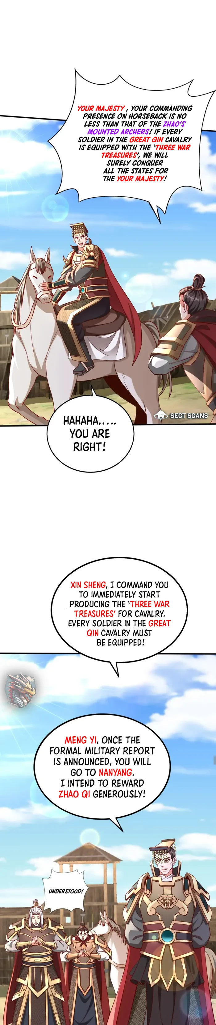 The Son Of The First Emperor Kills Enemies And Becomes A God Chapter 49 - Page 8