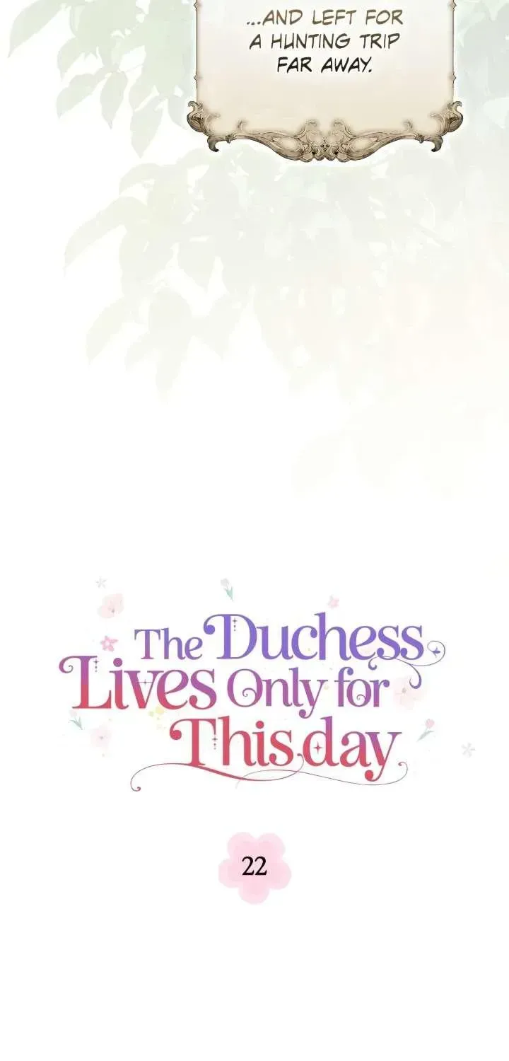 The Duchess Lives Only for This Day Chapter 22 - Page 34