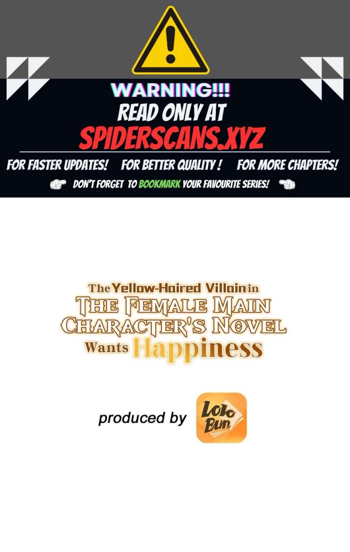 The Yellow-Haired Villain in Female Main Character’s Novel Wants Happiness Chapter 49 - Page 1