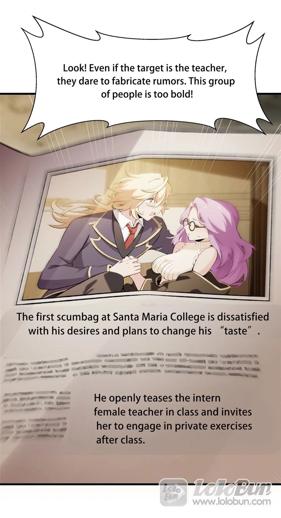 The Yellow-Haired Villain in Female Main Character’s Novel Wants Happiness Chapter 51 - Page 24