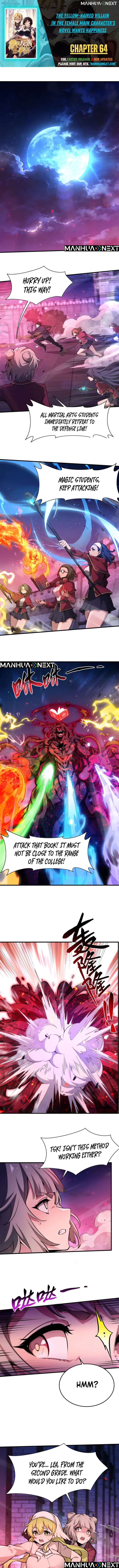 The Yellow-Haired Villain in Female Main Character’s Novel Wants Happiness Chapter 64 - Page 1