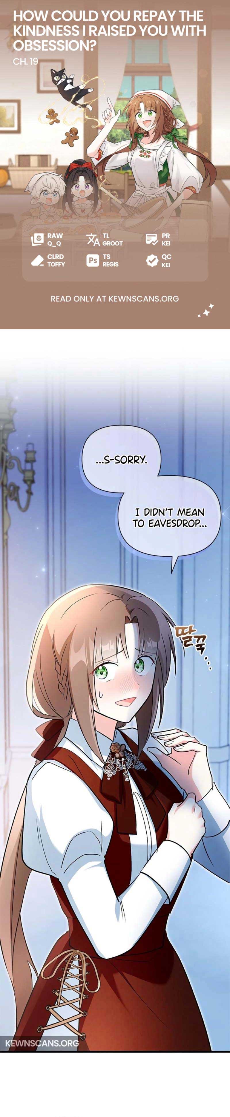 I’m Repaying The Kindness That Raised Me With Obsession Chapter 19 - Page 1