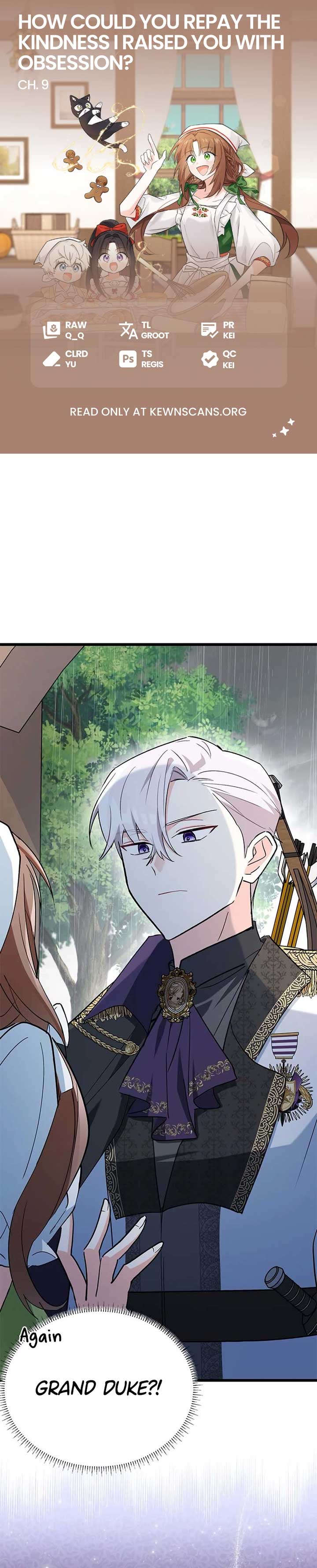 I’m Repaying The Kindness That Raised Me With Obsession Chapter 9 - Page 1