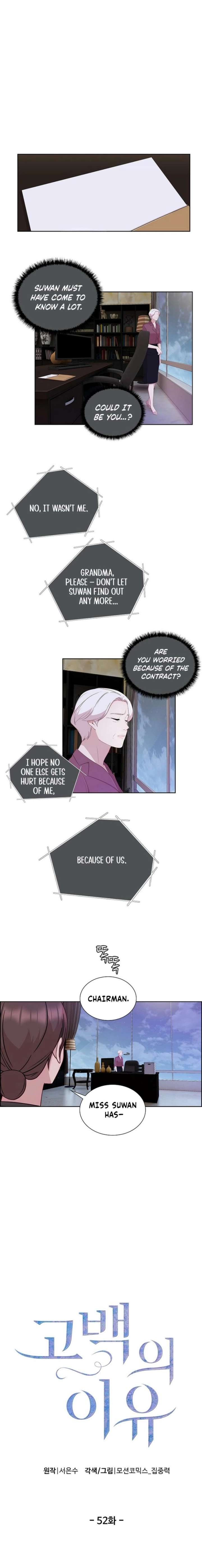 The Reason for a Confession Chapter 52 - Page 1