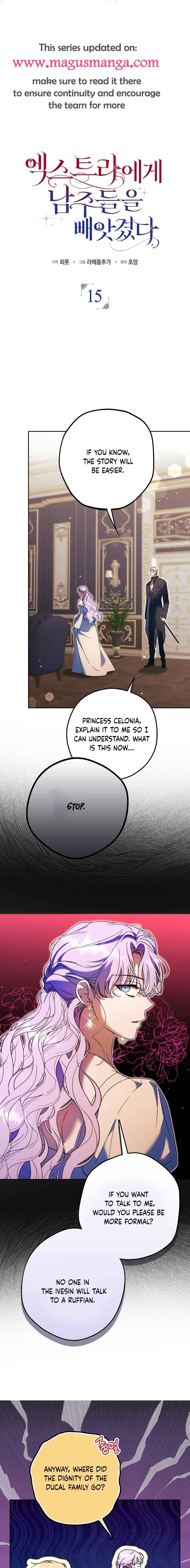 The Male Leads Were Stolen by the Extra Chapter 15 - Page 1