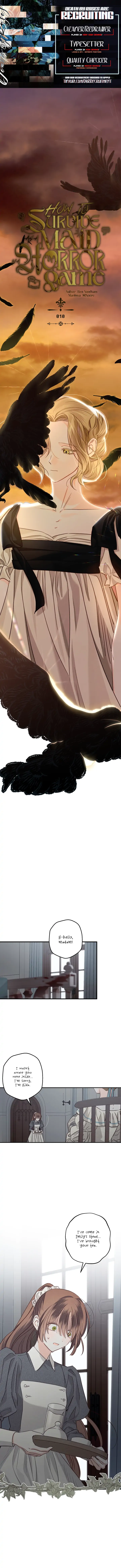 How to Survive as a Maid in a Horror Game Chapter 10 - Page 1