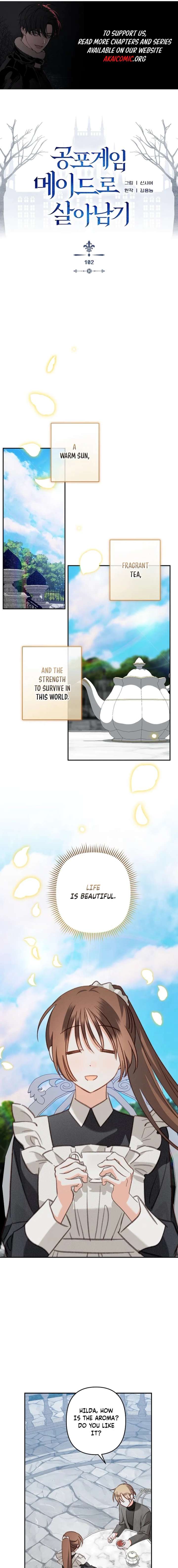 How to Survive as a Maid in a Horror Game Chapter 102 - Page 1