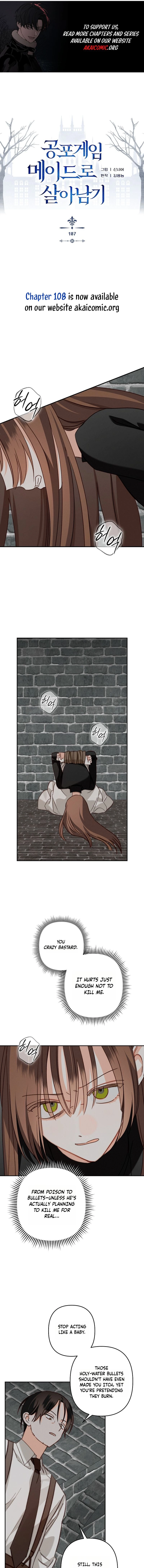How to Survive as a Maid in a Horror Game Chapter 107 - Page 1
