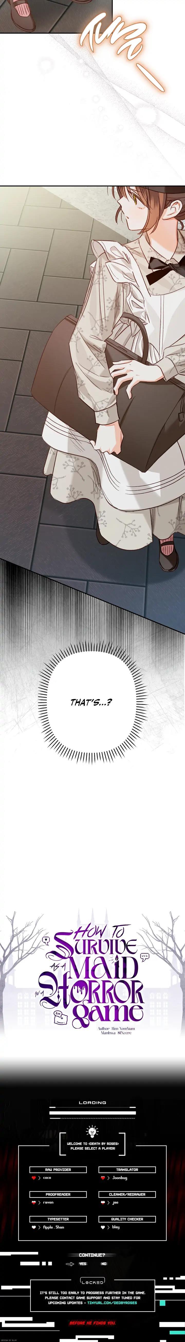 How to Survive as a Maid in a Horror Game Chapter 11 - Page 15