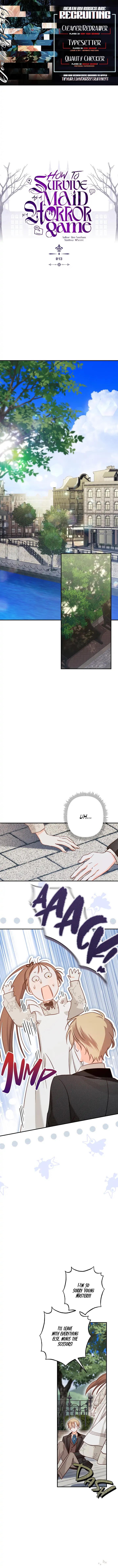 How to Survive as a Maid in a Horror Game Chapter 13 - Page 1