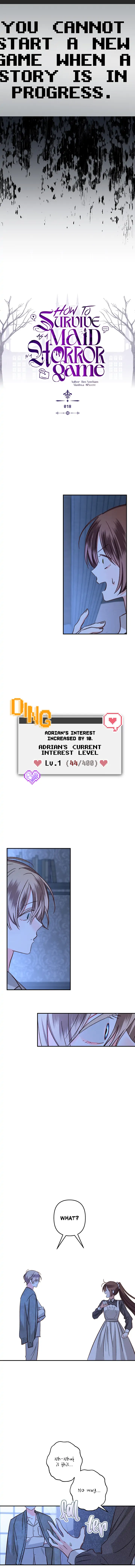 How to Survive as a Maid in a Horror Game Chapter 18 - Page 3